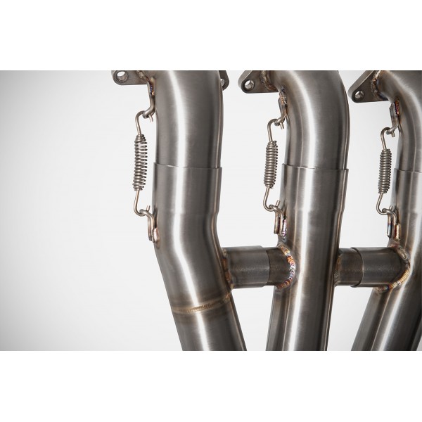 ZARD RACING HEADERS KIT EXHAUST FOR TRIUMPH SPEED TRIPLE 1200 RS/RR 2021-2023 PART # ZTP099S40R