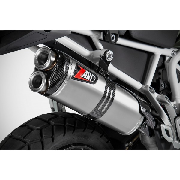 ZARD RACING STAINLESS STEEL SLIP-ON EXHAUST FOR TRIUMPH TIGER 900 2020-2023 PART # ZTP513S10SCR ZARD RACING STAINLESS STEEL SLIP-ON EXHAUST FOR TRIUMPH TIGER 900 2020-2023 PART # ZTP513S10SCR