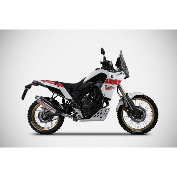 ZARD HOMOLOGATED SABBIA SLIP-ON EXHAUST FOR YAMAHA TÉNÉRÉ 700 2021-2023 PART # ZYH108S10SSO ZARD HOMOLOGATED SABBIA SLIP-ON EXHAUST FOR YAMAHA TÉNÉRÉ 700 2021-2023 PART # ZYH108S10SSO