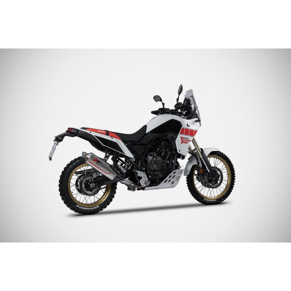 ZARD HOMOLOGATED SABBIA SLIP-ON EXHAUST FOR YAMAHA TÉNÉRÉ 700 2021-2023 PART # ZYH108S10SSO ZARD HOMOLOGATED SABBIA SLIP-ON EXHAUST FOR YAMAHA TÉNÉRÉ 700 2021-2023 PART # ZYH108S10SSO