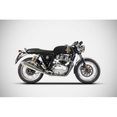 ZARD APPROVED SLIP-ON FOR ROYAL ENFIELD CONTINENTAL GT 650 2019-2020 PART # ZRE001S10SSO-P