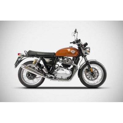 ZARD APPROVED SLIP-ONS FOR ROYAL ENFIELD  INTERCEPTOR 650 2021-2023 PART #  ZRE001S10SSO-P