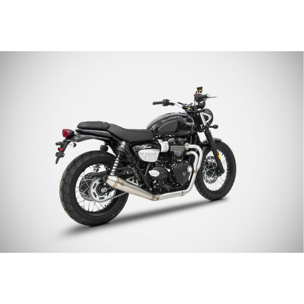 ZARD CONICAL LOW MOUNTED FOR TRIUMPH SCRAMBLER 900 2021-2023 PART # ZTP078S00SSR