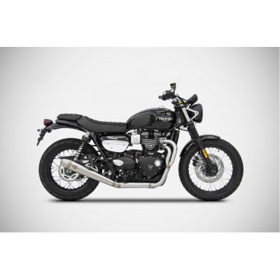 ZARD CONICAL LOW MOUNTED FOR TRIUMPH SCRAMBLER 900 2021-2023 PART # ZTP078S00SSR