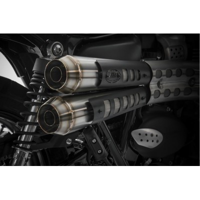 ZARD CONICAL SLIP-ONS FOR TRIUMPH SCRAMBLER 900 2021-2023 PART # ZTP019S10SSO