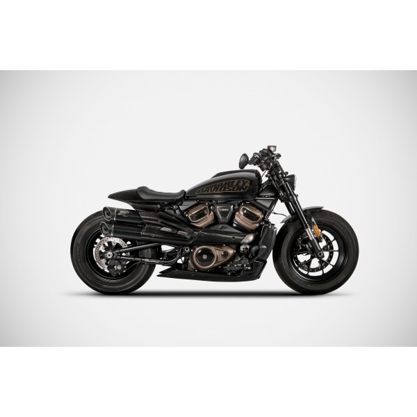 ZARD GT SLIP ON KIT FOR HARLEY-DAVIDSON SPORTSTER S 1250 2021-2024 PART # ZHD006S10SCO-B