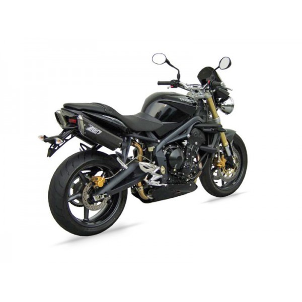 ZARD PENTA SLIP-ONS FOR TRIUMPH STREET TRIPLE 675 07-12 PART # ZTP040S10ACR-B