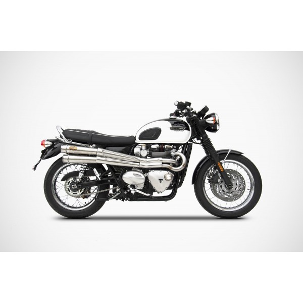 ZARD SLIP-ON FOR TRIUMPH BONNEVILLE T120 16-23 PART # ZTP066S00SSR