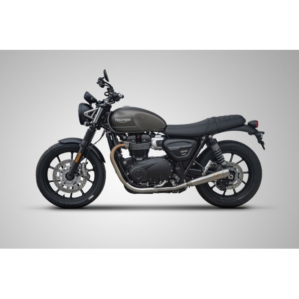 ZARD SLIP-ON FOR TRIUMPH SPEED TWIN 900 21-24 PART # ZTP001S10SSO