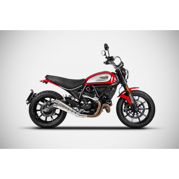 ZARD SLIP-ON SPECIAL ED. FOR DUCATI SCRAMBLER 800 21-24 PART # ZDU797S10SSR