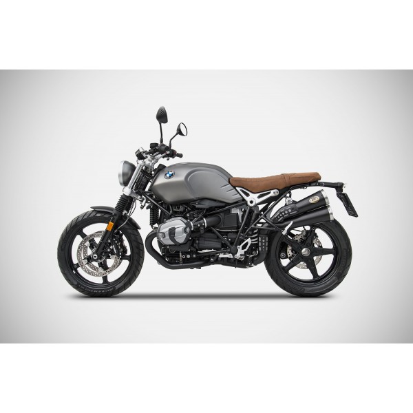 ZARD THUNDERBOLT -SLIP-ON FOR BMW R NINE T- SCRAMBLER 21-23 PART # ZBW007S10SSR