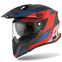 Airoh Commander Boost Red Blue Matt Helmet