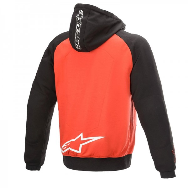ALPINESTARS ARAGON HOODIE RED BLACK JACKET
