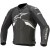 ALPINESTARS GP PLUS R V3 LEATHER BLACK GREY WHITE JACKET