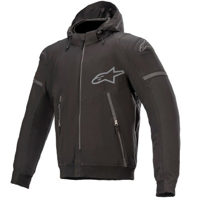 ALPINESTARS SEKTOR V2 TECH HOODIE BLACK JACKET
