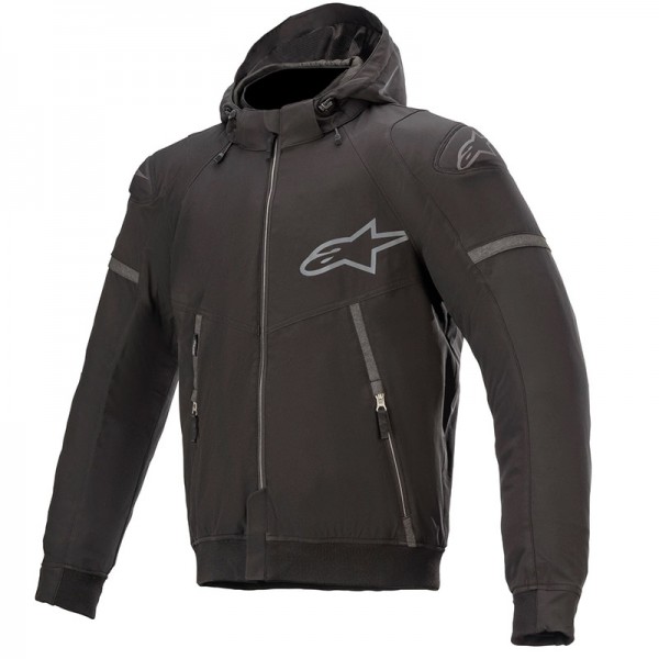 ALPINESTARS SEKTOR V2 TECH HOODIE BLACK JACKET