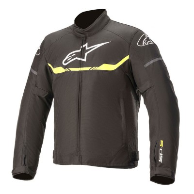 ALPINESTARS T-SP S WATERPROOF BLACK YELLOW JACKET
