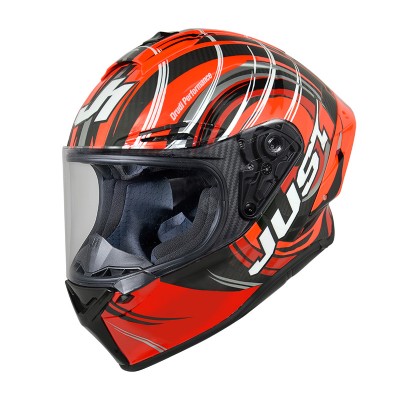 JUST-1 J-GPR 2206 TORRES REPLICA RED HELMET
