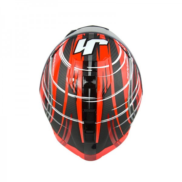 JUST-1 J-GPR 2206 TORRES REPLICA RED HELMET