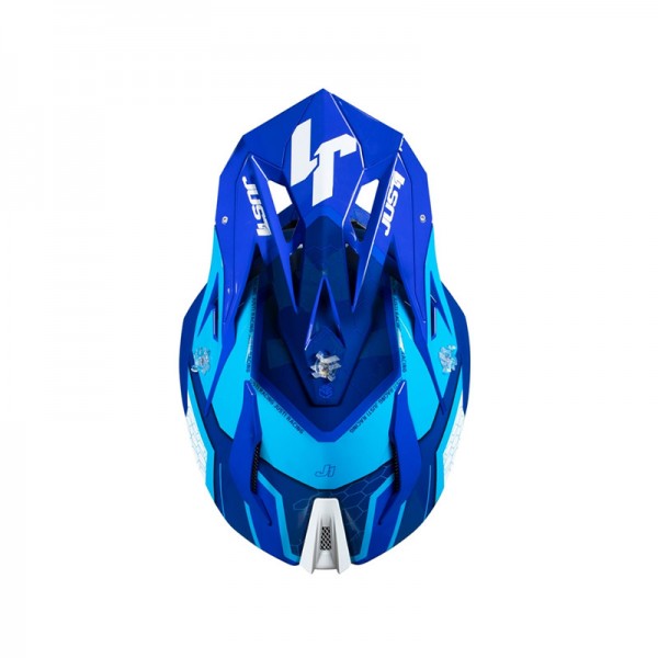 JUST-1 J18-F HEXA BLUE HELMET