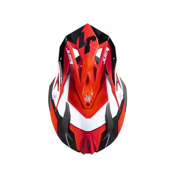 JUST-1 J18-F HEXA RED HELMET