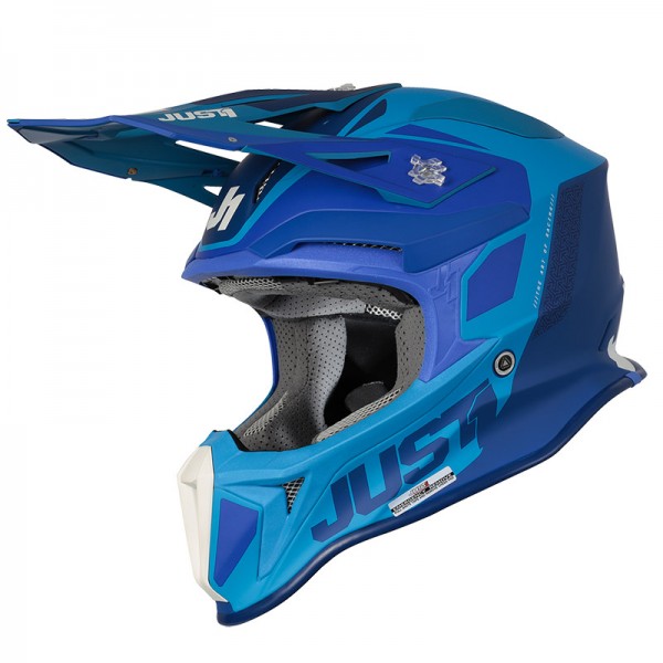 JUST-1 J18 MIPS PULSAR BLUE MATT HELMET