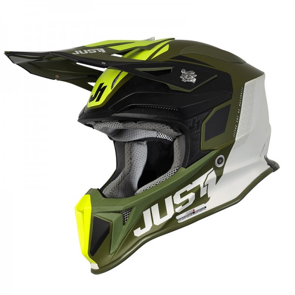 JUST-1 J18 MIPS PULSAR LTD ARMY GREEN MATT HELMET