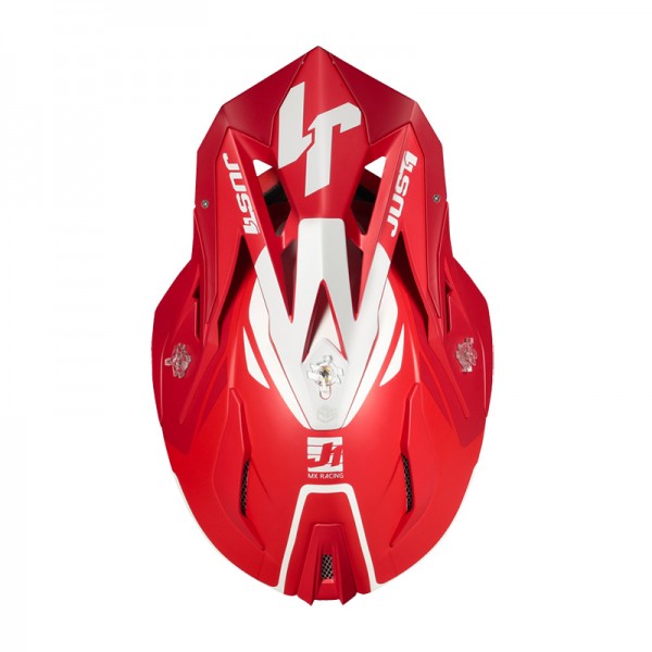 JUST-1 J18 MIPS PULSAR RED WHITE MATT HELMET