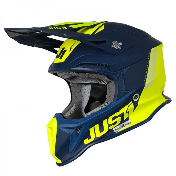 JUST-1 J18 MIPS PULSAR YELLOW FLUO MATT HELMET