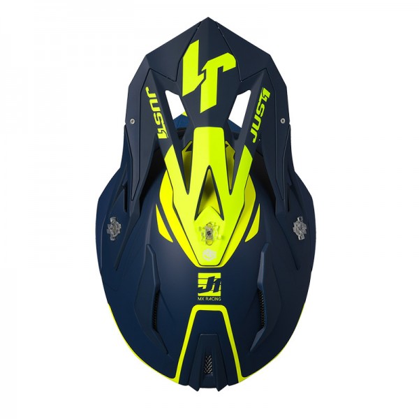 JUST-1 J18 MIPS PULSAR YELLOW FLUO MATT HELMET