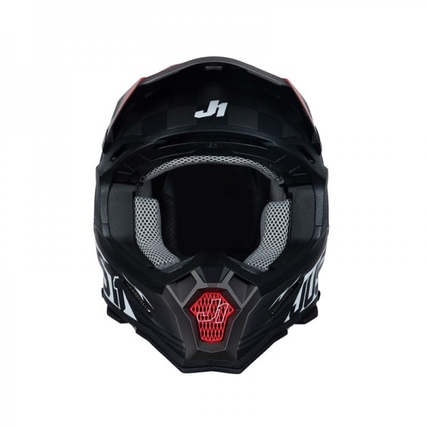 JUST-1 J22-F 2206 FLAGMAN BLACK HELMET