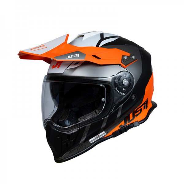 JUST-1 J34 PRO OUTERSPACE ORANGE HELMET