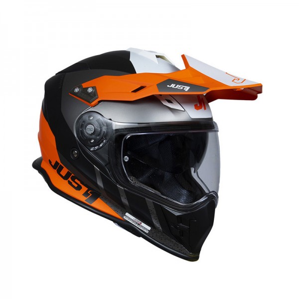 JUST-1 J34 PRO OUTERSPACE ORANGE HELMET