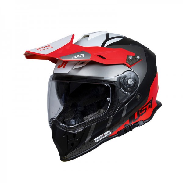 JUST-1 J34 PRO OUTERSPACE RED HELMET