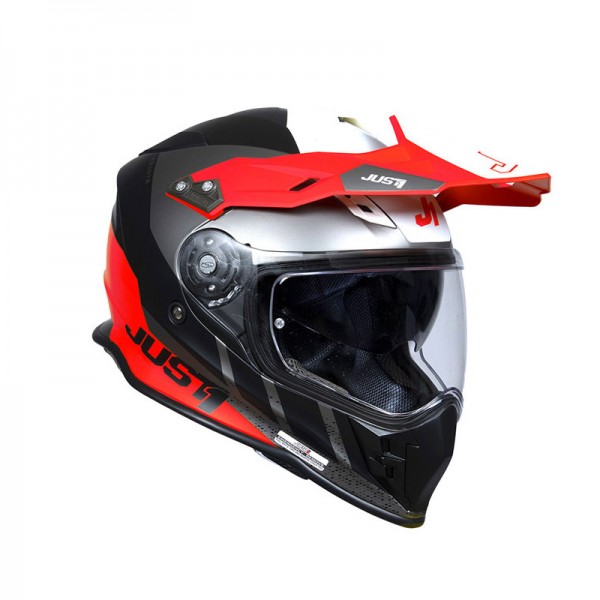 JUST-1 J34 PRO OUTERSPACE RED HELMET