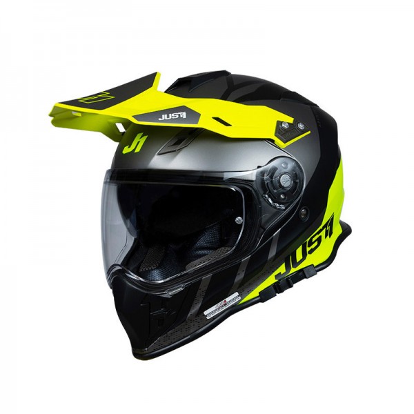 JUST-1 J34 PRO OUTERSPACE YELLOW HELMET