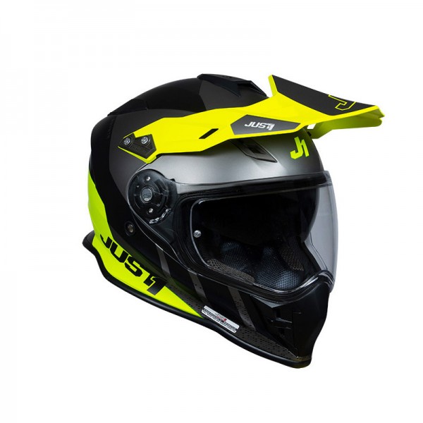 JUST-1 J34 PRO OUTERSPACE YELLOW HELMET