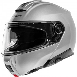 Schuberth C5 Modular Glossy Silver Helmet