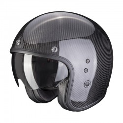 Scorpion Belfast Evo Carbon Solid Black Helmet