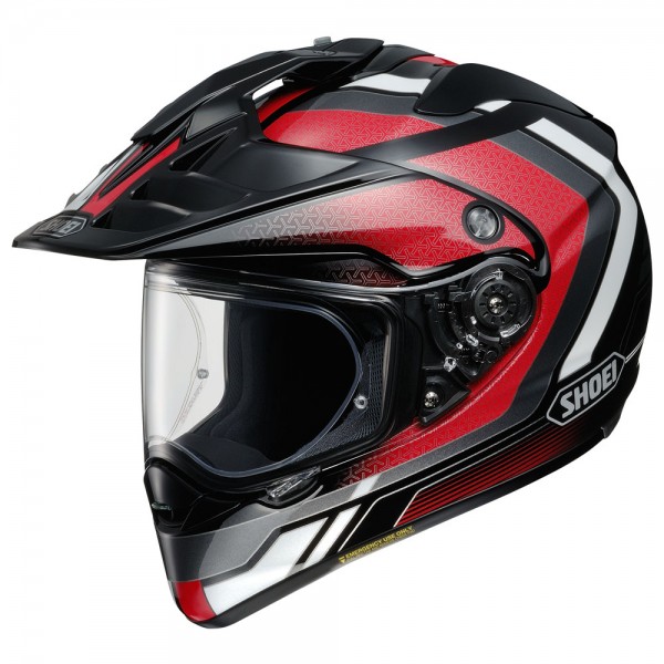 SHOEI HORNET ADV SOVEREIGN TC-1 RED HELMET