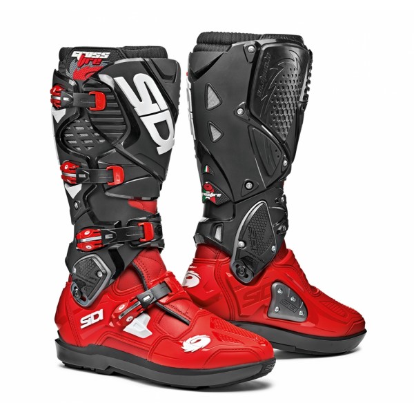 SIDI Crossfire 3 SRS OffRoad Red Black Boots