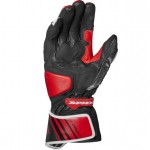 Spidi Carbo 7 Leather Red Gloves
