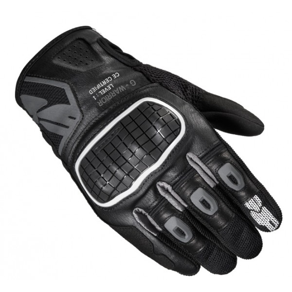 Spidi G-Warrior Black Leather Gloves