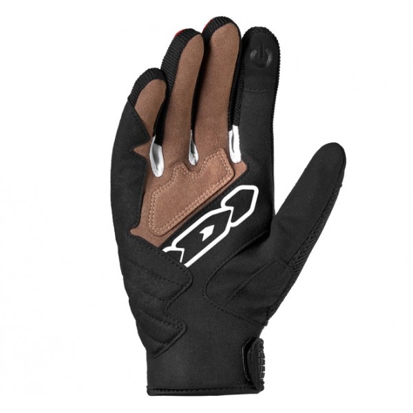 Spidi G-Warrior Red Leather Gloves