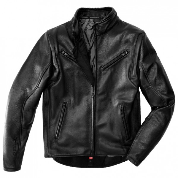 Spidi Premium Leather Black Jacket