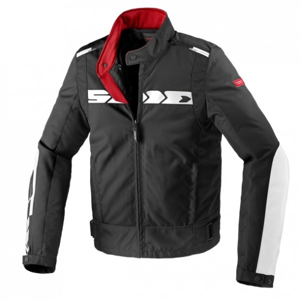 Spidi Solar Tex Black White Jacket