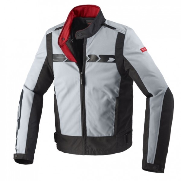 Spidi Solar Tex Grey Black Jacket