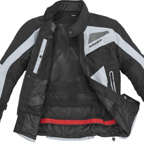 Spidi Voyager Evo H2Out Grey Black Jacket