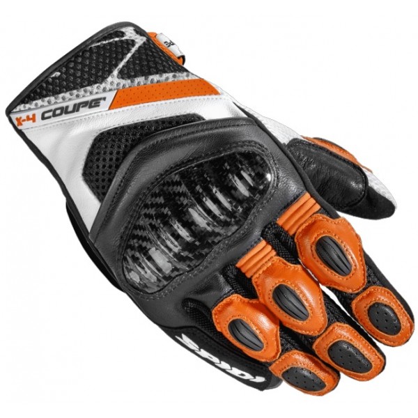 Spidi X4 Coupe' Black Orange Gloves