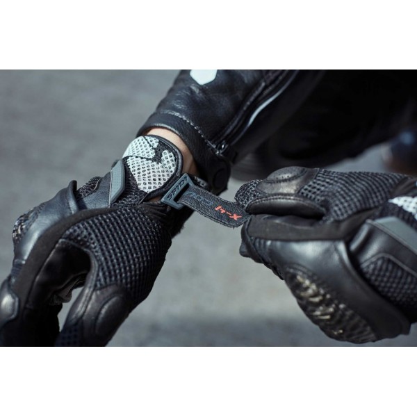 Spidi X4 Coupe' Black White Gloves